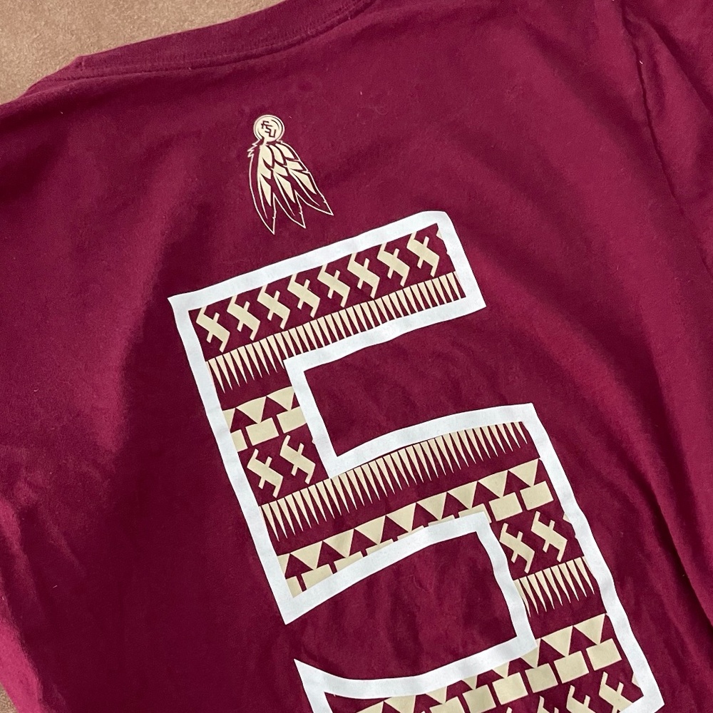 FSU (Florida State University) Nike Football Tee Shirt - Small - Picture 7 of 10